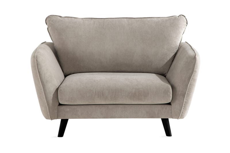Trend Lyx Fåtölj - Beige/Svart - Möbler - Stolar & fåtöljer - Fåtölj
