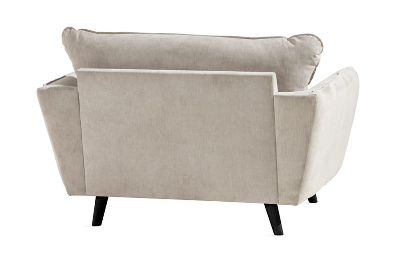 Trend Lyx Fåtölj - Beige/Svart - Möbler - Stolar & fåtöljer - Fåtölj
