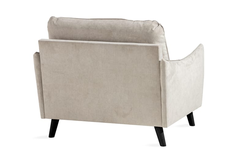 Trend Lyx Fåtölj - Beige/Svart - Möbler - Stolar & fåtöljer - Fåtölj