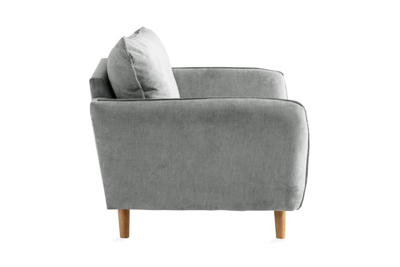 Trend Lyx Fåtölj - Grå/Ek - Möbler - Stolar & fåtöljer - Fåtölj
