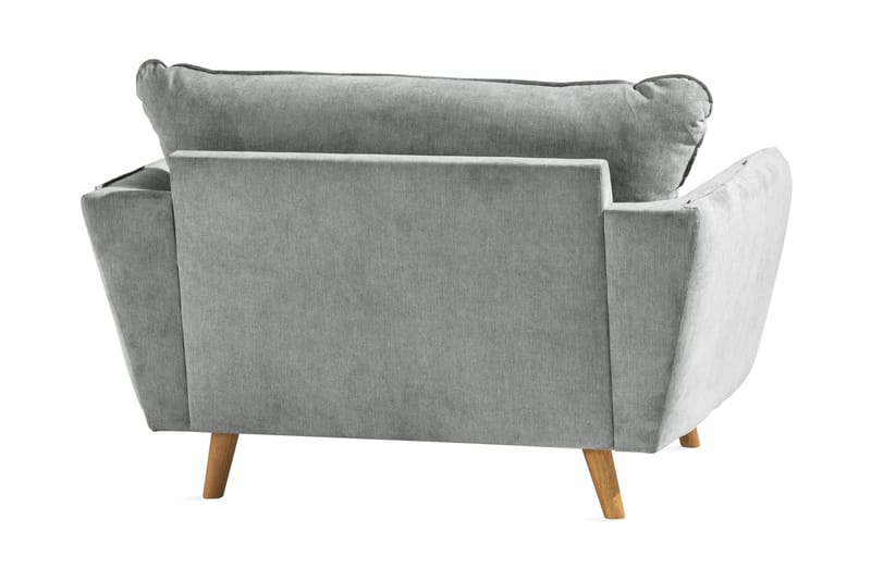 Trend Lyx Fåtölj - Grå/Ek - Möbler - Stolar & fåtöljer - Fåtölj