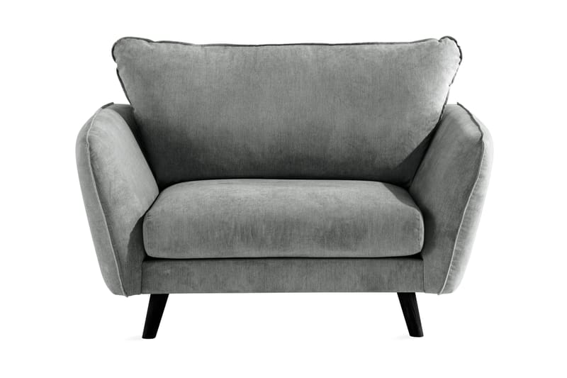 Trend Lyx Fåtölj - Grå/Svart - Möbler - Stolar & fåtöljer - Fåtölj