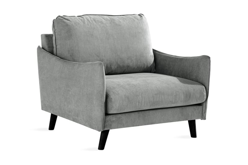 Trend Lyx Fåtölj, Grå/Svart
