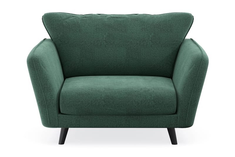 Trend Lyx Fåtölj - Grön Sammet - Möbler - Stolar & fåtöljer - Fåtölj