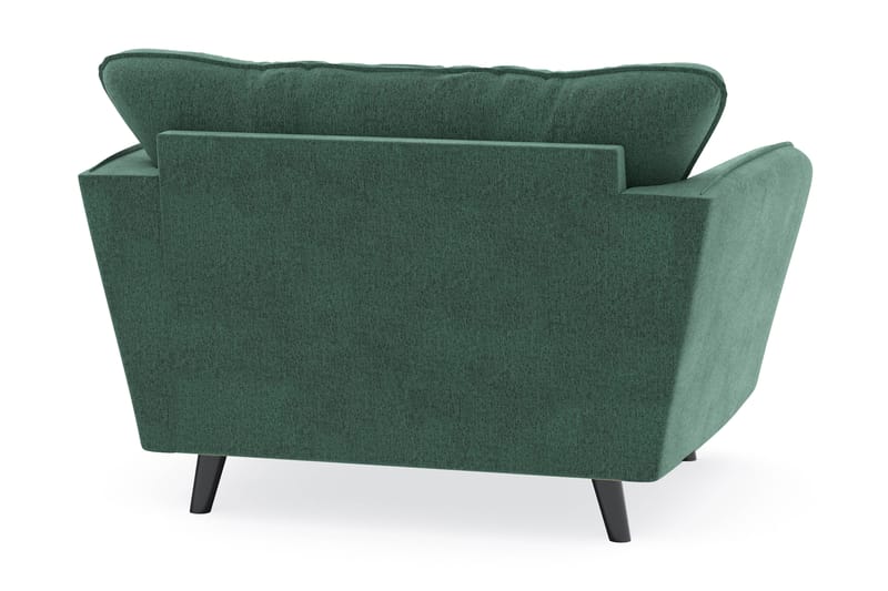 Trend Lyx Fåtölj - Grön Sammet - Möbler - Stolar & fåtöljer - Fåtölj