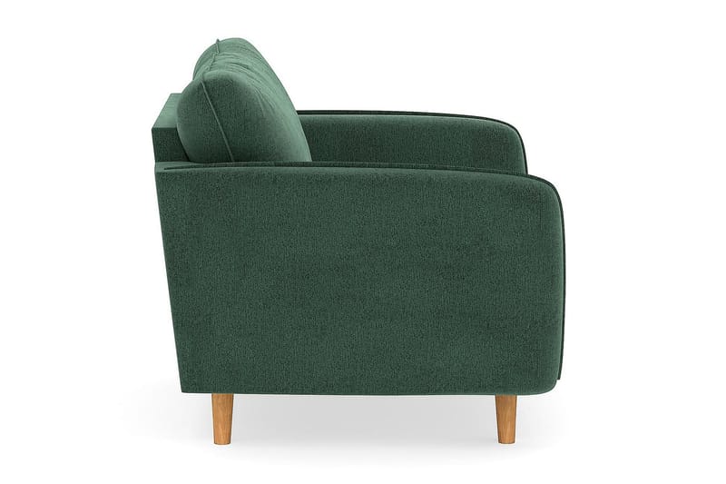 Trend Lyx Fåtölj - Grön Sammet - Möbler - Stolar & fåtöljer - Fåtölj