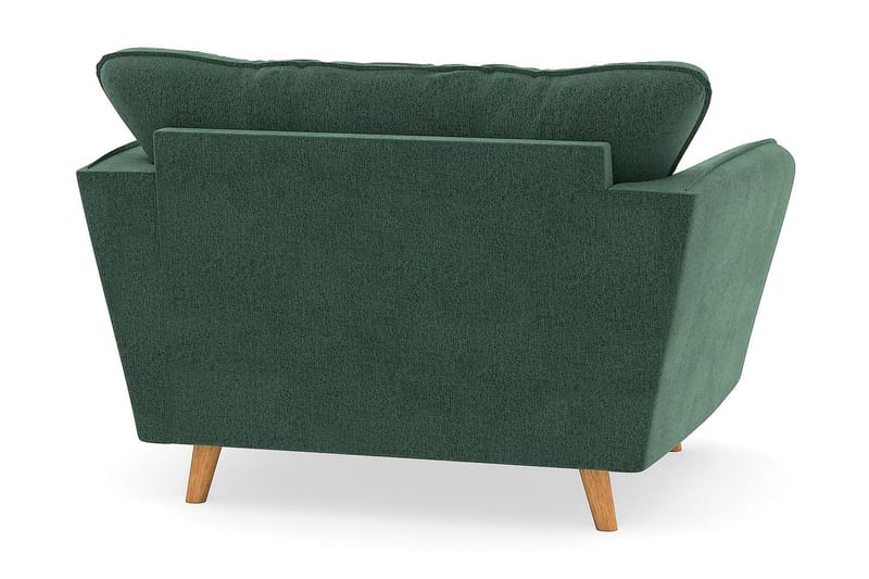 Trend Lyx Fåtölj - Grön Sammet - Möbler - Stolar & fåtöljer - Fåtölj