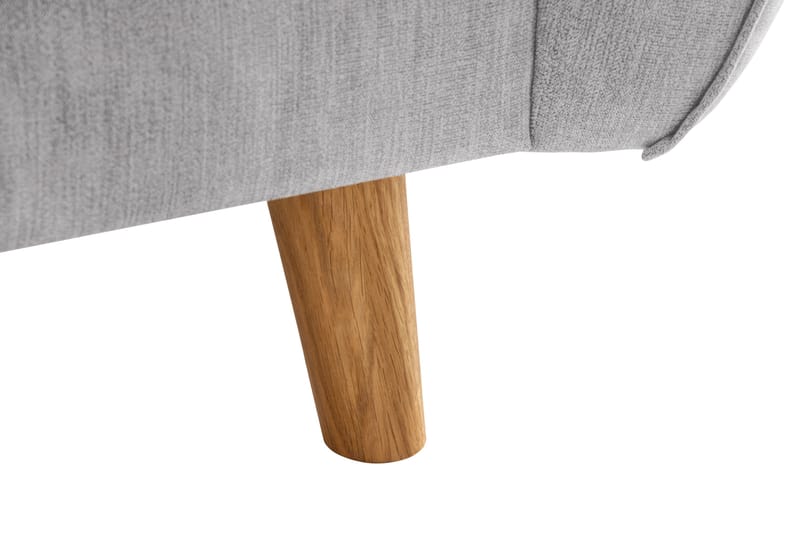 Trend Lyx Fåtölj - Ljusgrå/Ek - Möbler - Stolar & fåtöljer - Fåtölj