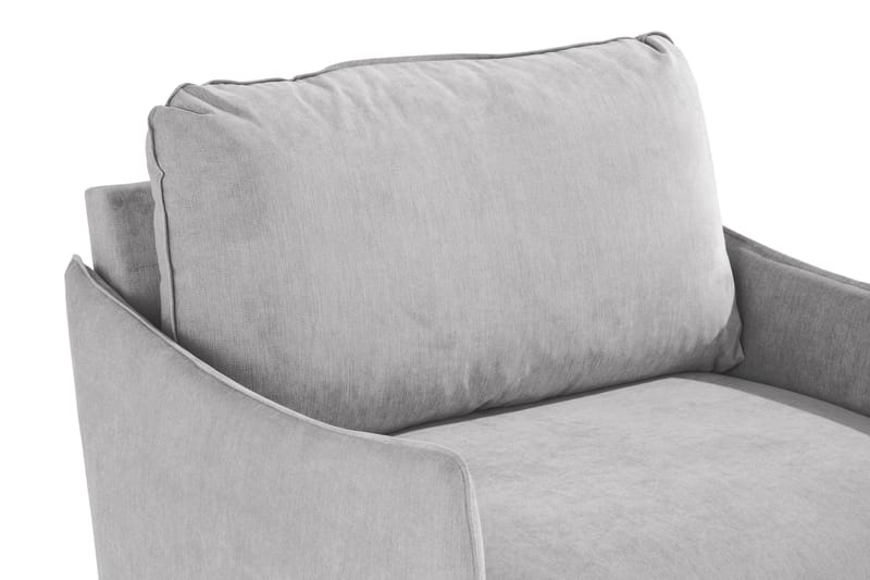 Trend Lyx Fåtölj - Ljusgrå/Ek - Möbler - Stolar & fåtöljer - Fåtölj