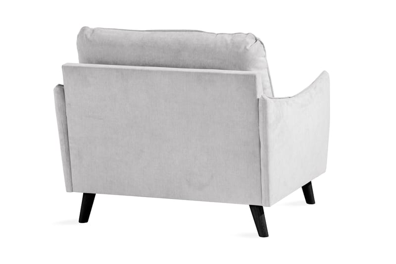 Trend Lyx Fåtölj - Ljusgrå/Svart - Möbler - Stolar & fåtöljer - Fåtölj