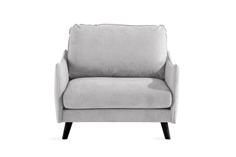 Trend Lyx Fåtölj - Ljusgrå/Svart - Möbler - Stolar & fåtöljer - Fåtölj