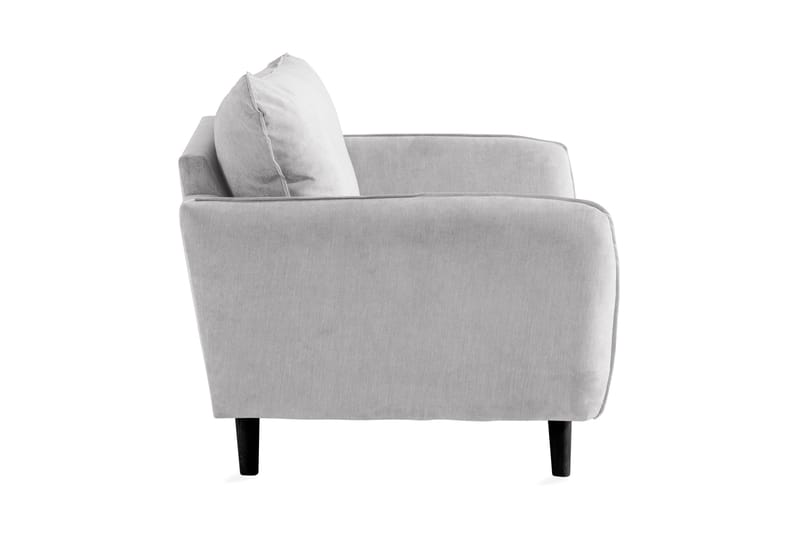 Trend Lyx Fåtölj - Ljusgrå/Svart - Möbler - Stolar & fåtöljer - Fåtölj