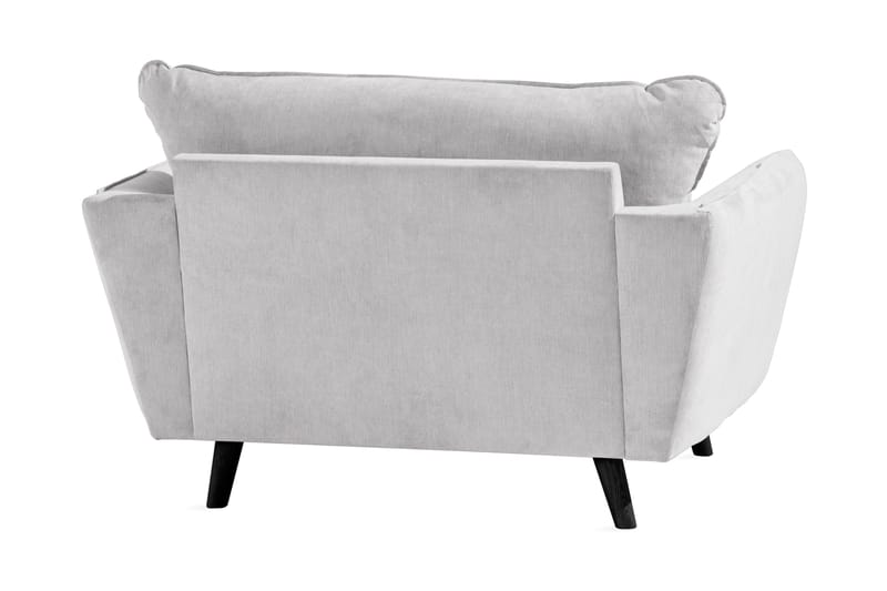 Trend Lyx Fåtölj - Ljusgrå/Svart - Möbler - Stolar & fåtöljer - Fåtölj