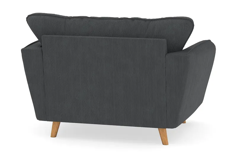 Trend Lyx Fåtölj - Mörkgrå Manchester - Möbler - Stolar & fåtöljer - Fåtölj