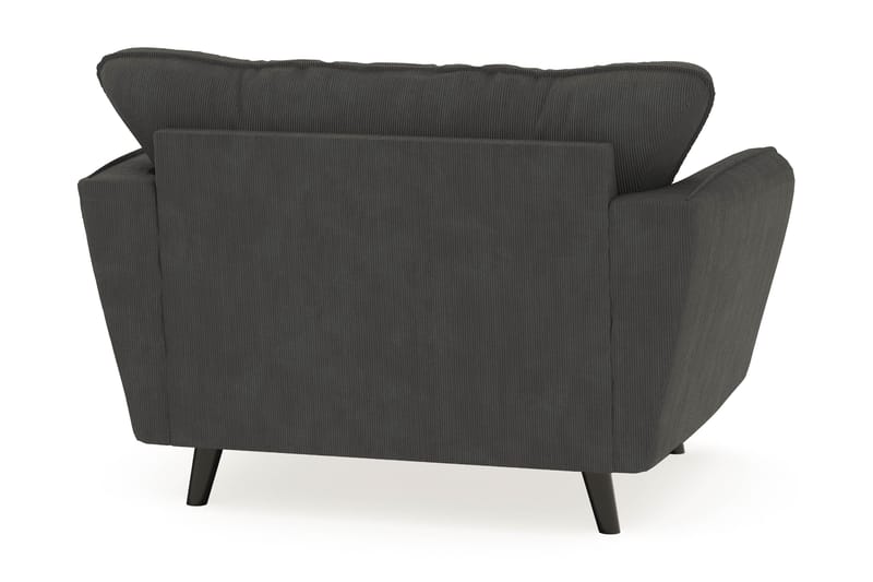 Trend Lyx Fåtölj - Mörkgrå Manchester - Möbler - Stolar & fåtöljer - Fåtölj