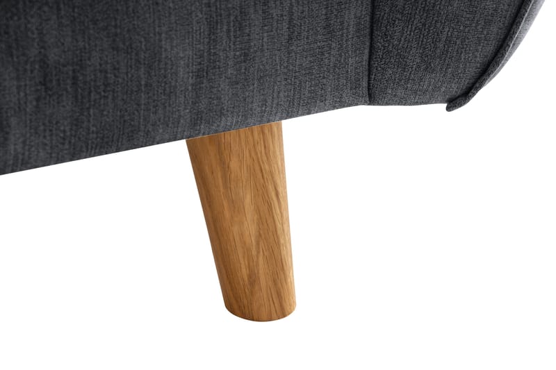 Trend Lyx Fåtölj - Mörkgrå/Ek - Möbler - Stolar & fåtöljer - Fåtölj