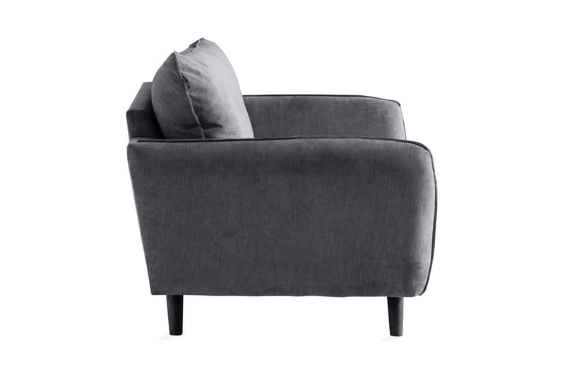 Trend Lyx Fåtölj - Mörkgrå/Svart - Möbler - Stolar & fåtöljer - Fåtölj