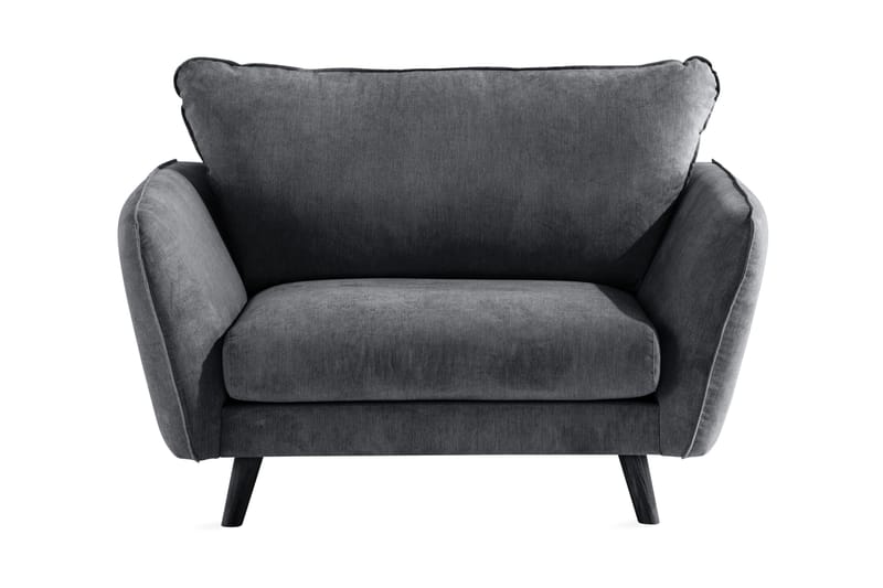 Trend Lyx Fåtölj - Mörkgrå/Svart - Möbler - Stolar & fåtöljer - Fåtölj