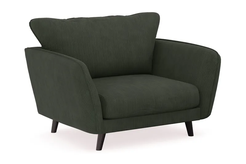 Trend Lyx Fåtölj - Mörkgr ön Manchester - Möbler - Stolar & fåtöljer - Fåtölj
