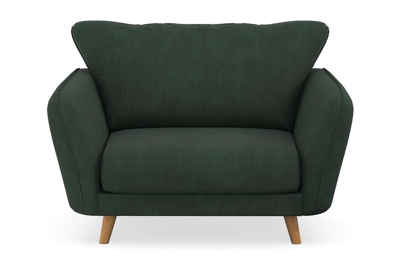 Trend Lyx Fåtölj - Mörkgrön Manchester - Möbler - Stolar & fåtöljer - Fåtölj