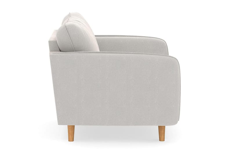 Trend Lyx Fåtölj - Vit Sammet - Möbler - Stolar & fåtöljer - Fåtölj