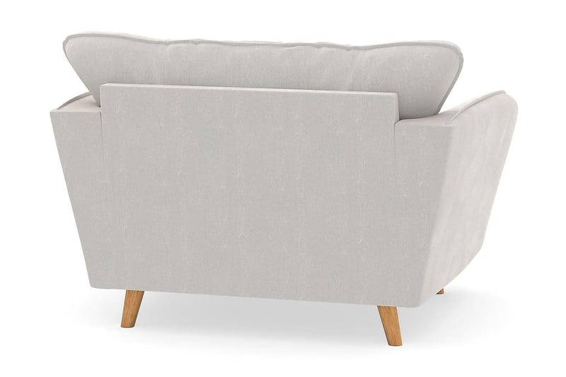 Trend Lyx Fåtölj - Vit Sammet - Möbler - Stolar & fåtöljer - Fåtölj