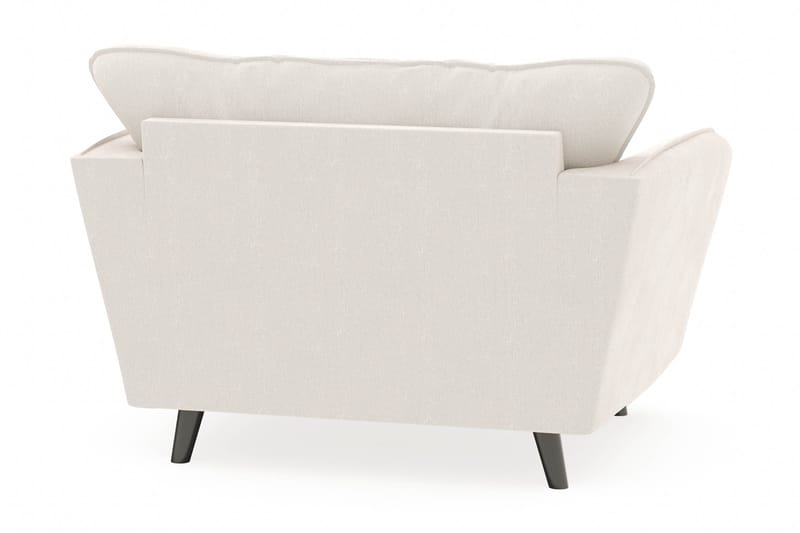 Trend Lyx Fåtölj - Vit Sammet - Möbler - Stolar & fåtöljer - Fåtölj