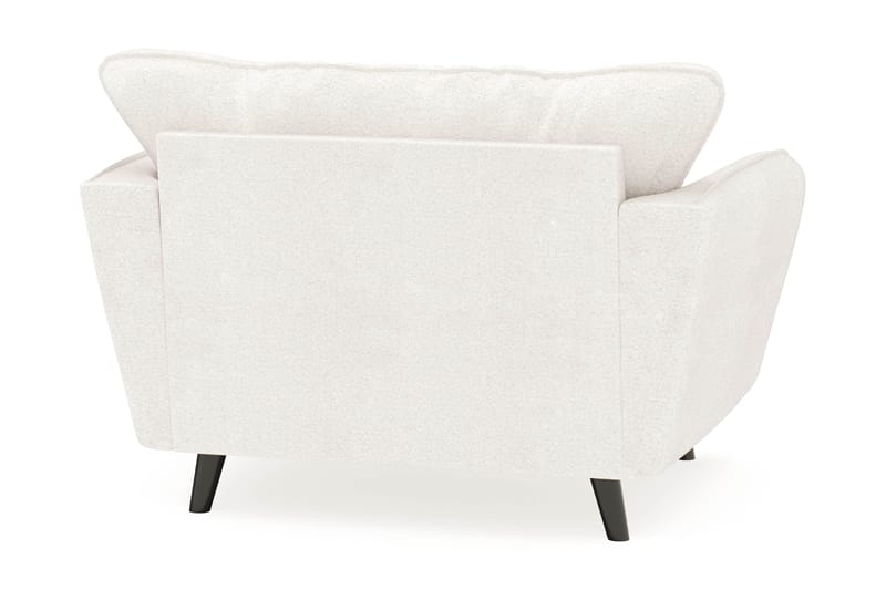 Trend Lyx Fåtölj - Vit|Bouclé - Möbler - Stolar & fåtöljer - Fåtölj