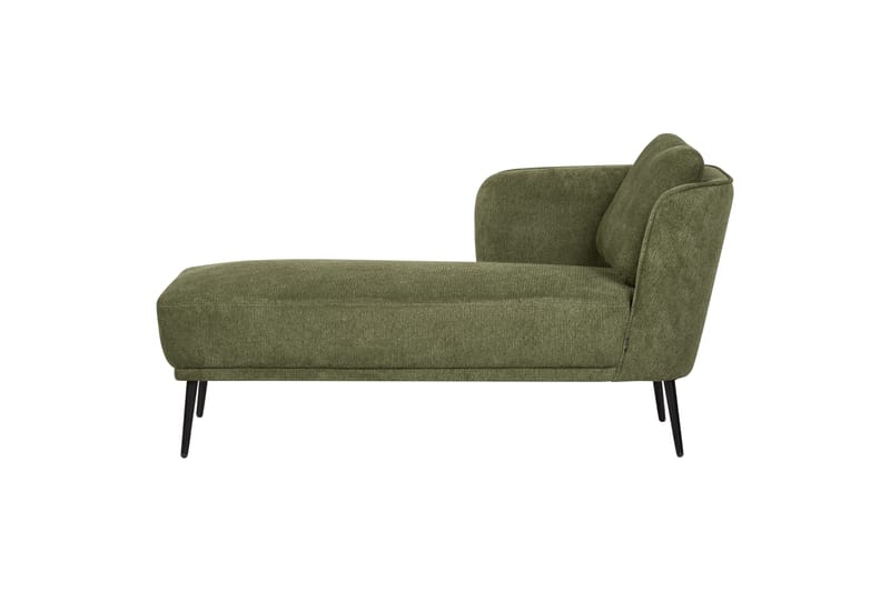 Uklund Schäslong 148 cm Höger - Svart/Grön - Möbler - Stolar & fåtöljer - Fåtölj - Schäslongfåtölj & divanfåtölj