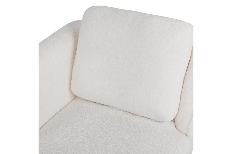 Uklund Schäslong 148 cm Höger - Svart/Vit - Möbler - Stolar & fåtöljer - Fåtölj - Schäslongfåtölj & divanfåtölj