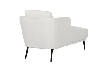 Uklund Schäslong 148 cm Höger - Svart/Vit - Möbler - Stolar & fåtöljer - Fåtölj - Schäslongfåtölj & divanfåtölj