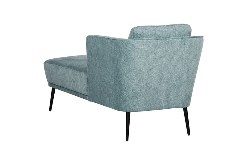 Uklund Schäslong 148 cm Vänster - Blå/Svart - Möbler - Stolar & fåtöljer - Fåtölj - Schäslongfåtölj & divanfåtölj