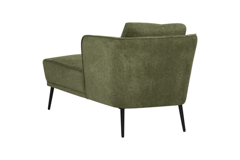 Uklund Schäslong 148 cm Vänster - Svart/Grön - Möbler - Stolar & fåtöljer - Fåtölj - Schäslongf�åtölj & divanfåtölj