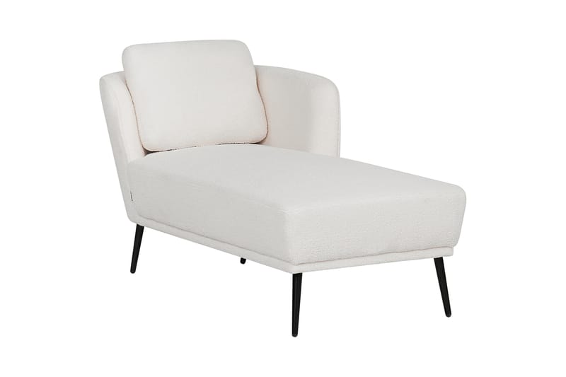 Uklund Schäslong 148 cm Vänster - Svart/Vit - Möbler - Stolar & fåtöljer - Fåtölj - Schäslongfåtölj & divanfåtölj