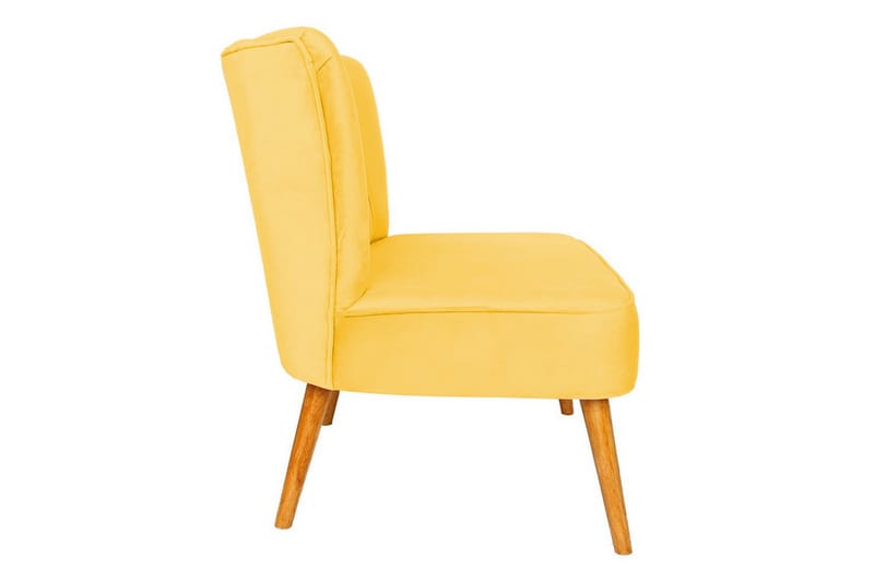 Ullsperger Fåtölj med Armstöd - Gul - Möbler - Stolar & fåtöljer - Fåtölj