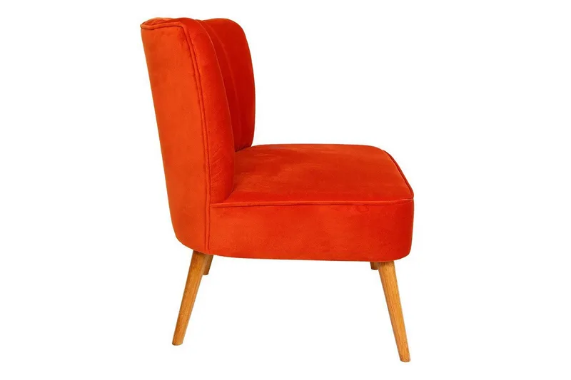 Ullsperger Fåtölj med Armstöd - Röd - Möbler - Stolar & fåtöljer - Fåtölj