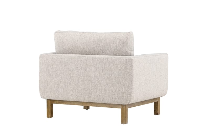 Vanlig fåtölj med armstöd Venture Home Olympos Fåtölj Beige - Möbler - Stolar & fåtöljer - Fåtölj