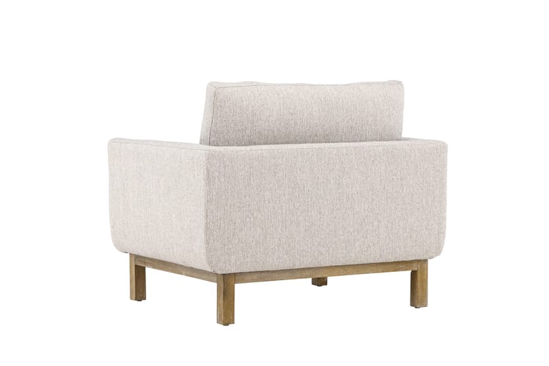Vanlig fåtölj med armstöd Venture Home Olympos Fåtölj Beige - Möbler - Stolar & fåtöljer - Fåtölj