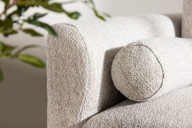 Vanlig fåtölj med armstöd Venture Home Olympos Fåtölj Beige - Möbler - Stolar & fåtöljer - Fåtölj