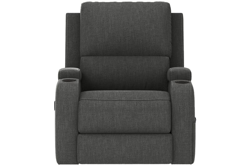 Vanlig liggfåtölj Loft24 Reclinerstol Loft24 Dallas Grey Belfast fabric - Möbler - Stolar & fåtöljer - Fåtölj - Biofåtölj & reclinerfåtölj