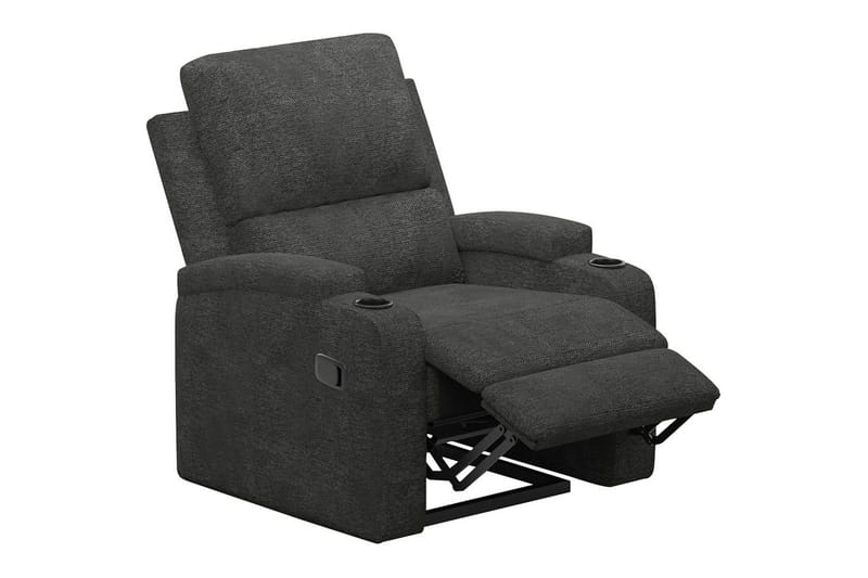 Vanlig liggfåtölj Loft24 Reclinerstol Loft24 Dallas Grey Belfast fabric - Möbler - Stolar & fåtöljer - Fåtölj - Biofåtölj & reclinerfåtölj