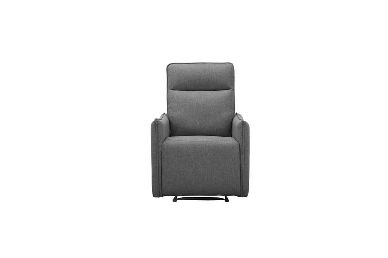 Vanlig liggfåtölj Loft24 Reclinerstol Loft24 Lugo Grey Artificial leather - Möbler - Stolar & fåtöljer - Fåtölj - Liggfåtölj