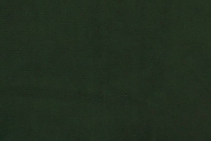 Vilstol med fotpall mörkgrön sammet - Grön - Fåtölj