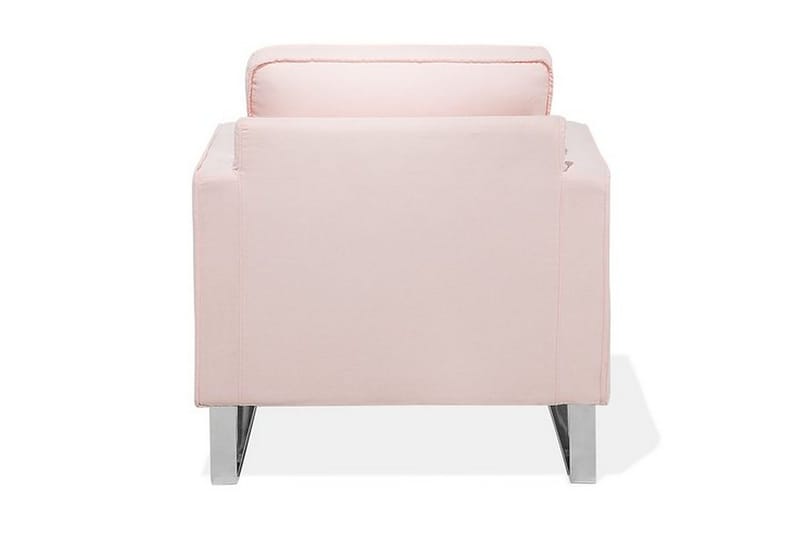 Vind Modern Fåtölj i Tyg - Rosa - Möbler - Stolar & fåtöljer - Fåtölj