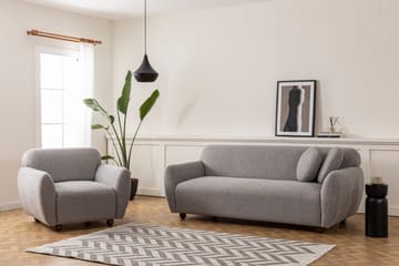 Whitecliffs Fåtölj i Tyg - Grå - Möbler - Stolar & fåtöljer - Fåtölj