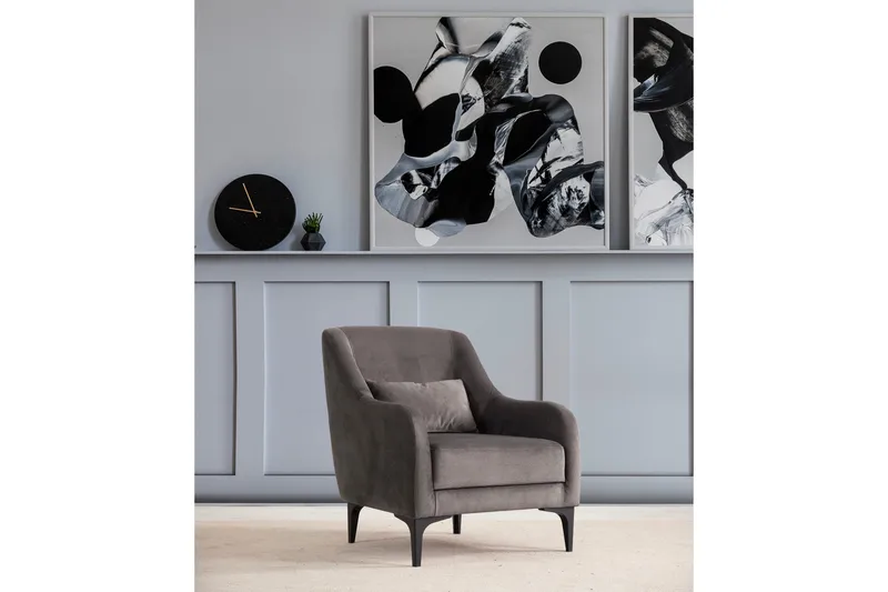 Winskill Fåtölj - Antracit - Möbler - Stolar & fåtöljer - Fåtölj