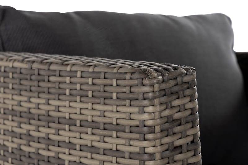 Wisconsin Premium Utefåtölj – Loungefåtölj för Uterum och Altan i Konstrotting - Brun - Utemöbler - Loungemöbler - Loungestol utomhus