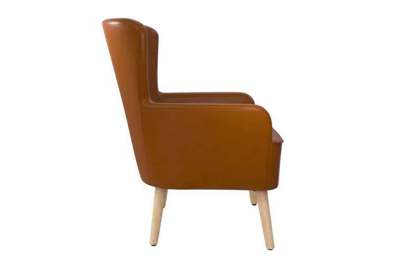 Wynn Fåtölj Brun - Dorel Home - Möbler - Stolar & fåtöljer - Fåtölj