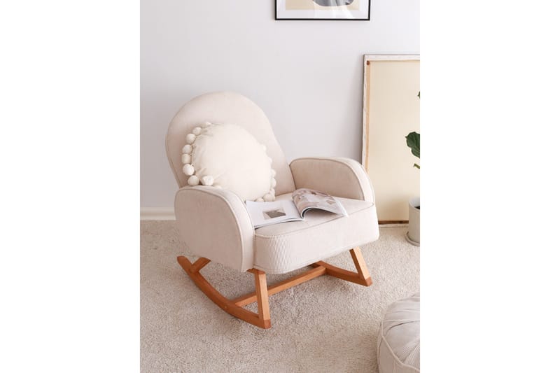 Yoko Fåtölj - Vit - Möbler - Stolar & fåtöljer - Gungstol
