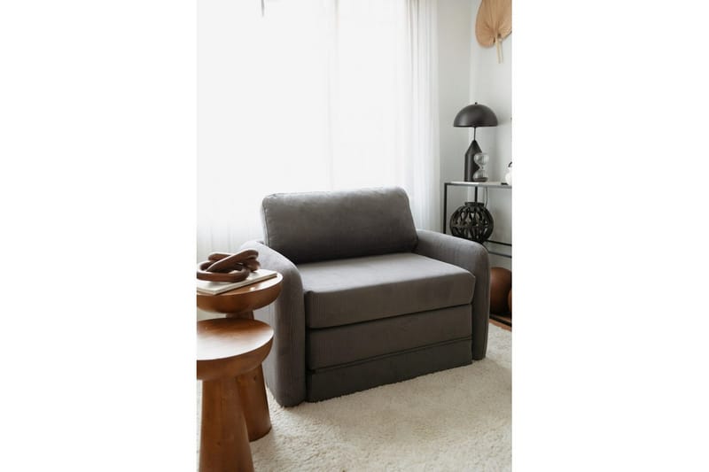 Zalven Bäddfåtölj - Grå - Möbler - Soffa - Bäddsoffa